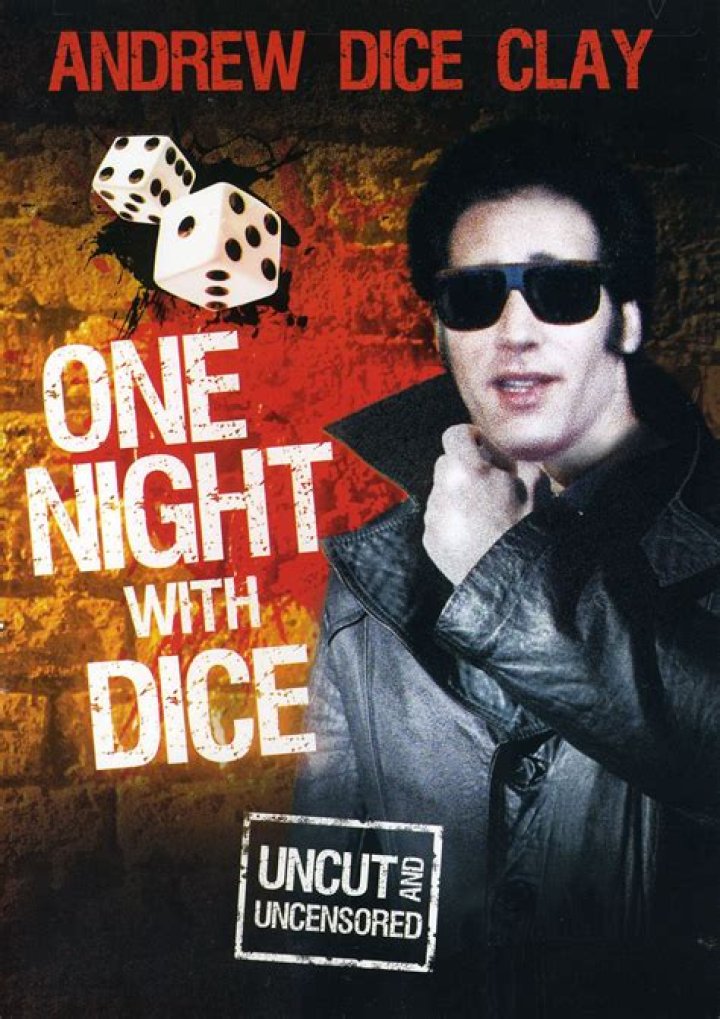 Vintage Standup Comedy Andrew Dice Clay One Night With Dice 1987