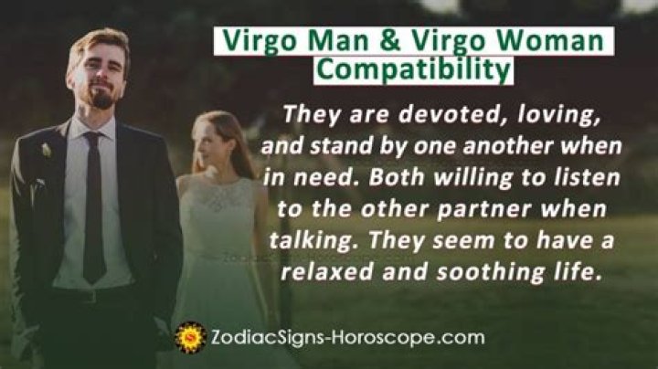 Virgo Man and Virgo Woman Compatibility (65, medium) love, marriage