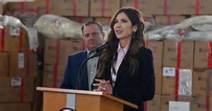 Virus Link Kristi Noem criticizes GOP governors who enacted Covid