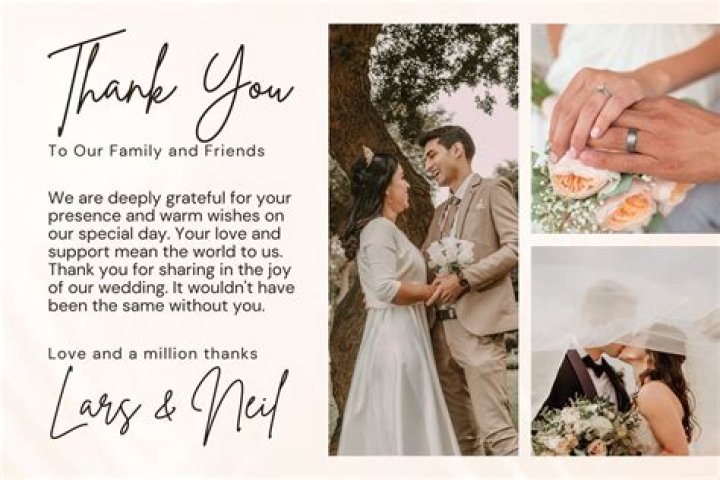 Wedding Card Thank You Messages: The Ultimate Collection