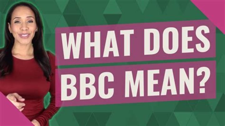 What does BBC mean? YouTube