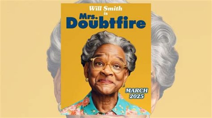 will smith as mrs doubtfire, pixar cute, highly Stable Diffusion