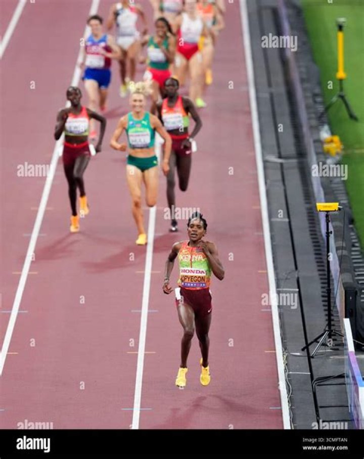 World Championships Day Four Faith Kipyegon wins Kenya's first gold