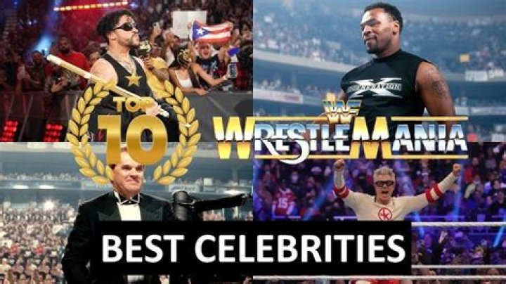 WrestleMania celebrities WWE Top 10 YouTube