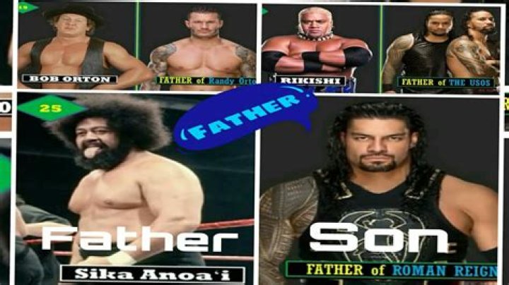 WWE Superstars Father's Day Tribute
