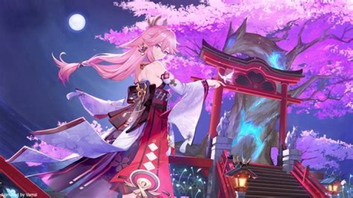 Yae Miko Wallpaper IXpaper