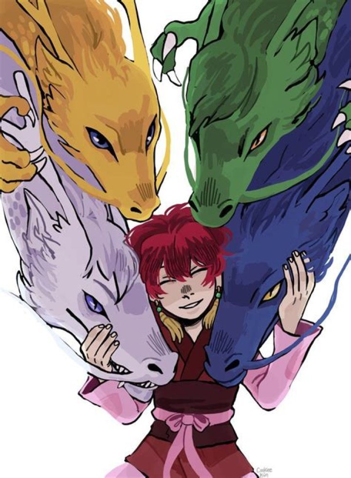 Yona and 4 dragons Akatsuki no yona, Anime akatsuki, Akatsuki