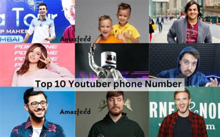 Youtubers Phone Numbers List 2023 The Ultimate Guide &raquo; bours