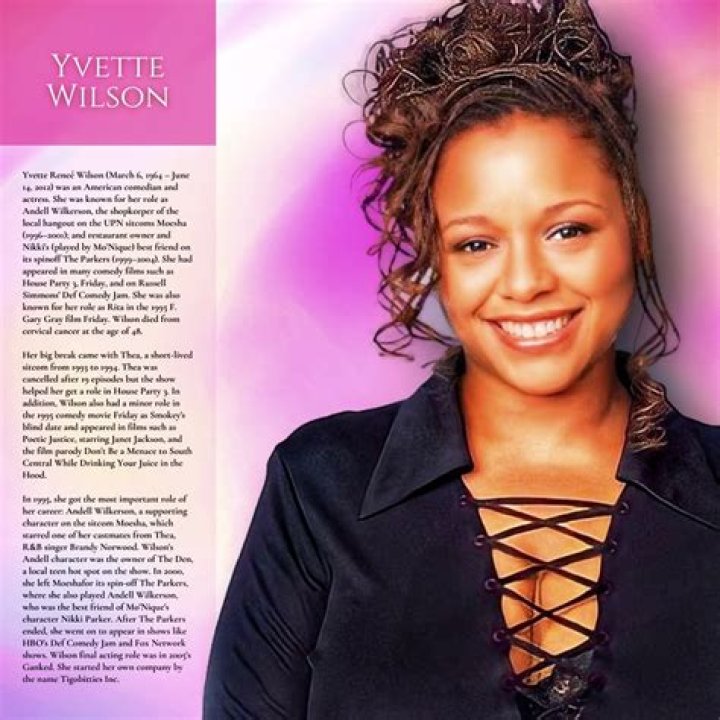 Yvette Wilson from "Moesha" and "The Parkers" Dies at 48 After Battling