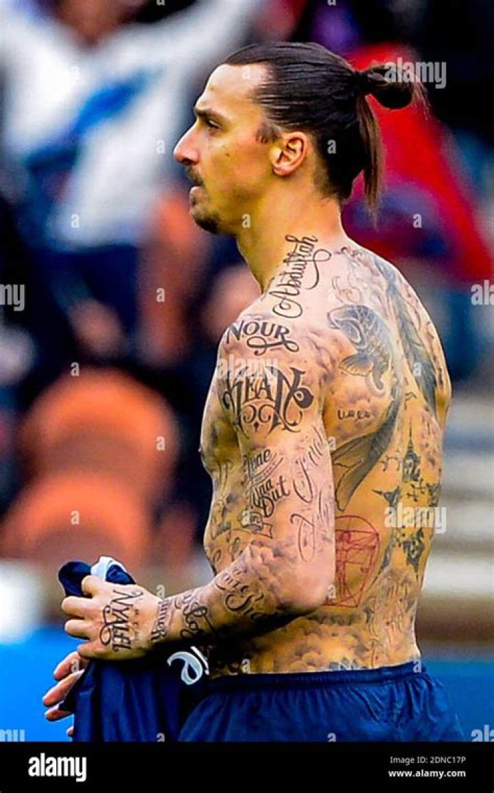Zlatan Ibrahimovic Tattoos The stories behind the Sweden striker's